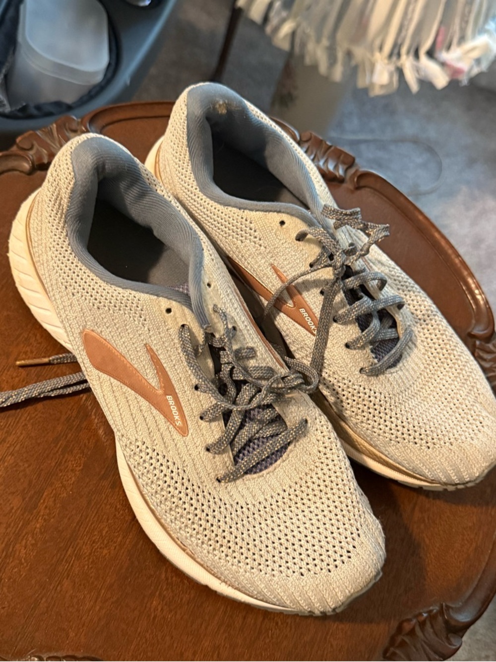 Brooks Revel 3 Gray/Gold Running Shoes